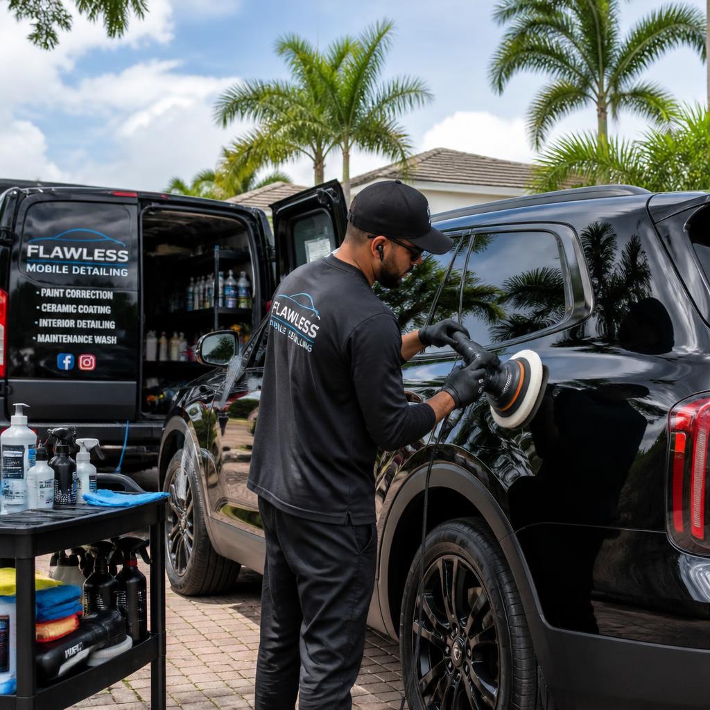 Cleaning / detailing website design in St. Augustine, Florida