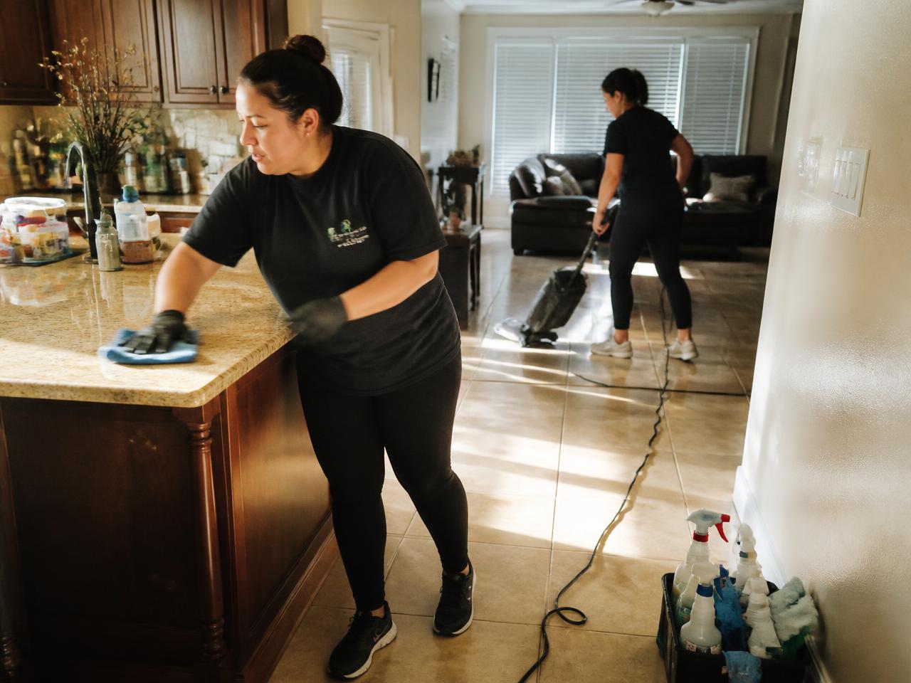 House cleaning website design in St. Augustine, Florida