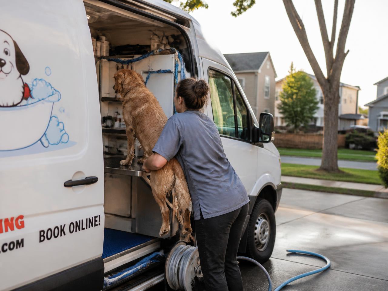 Pet grooming website design in St. Augustine, Florida