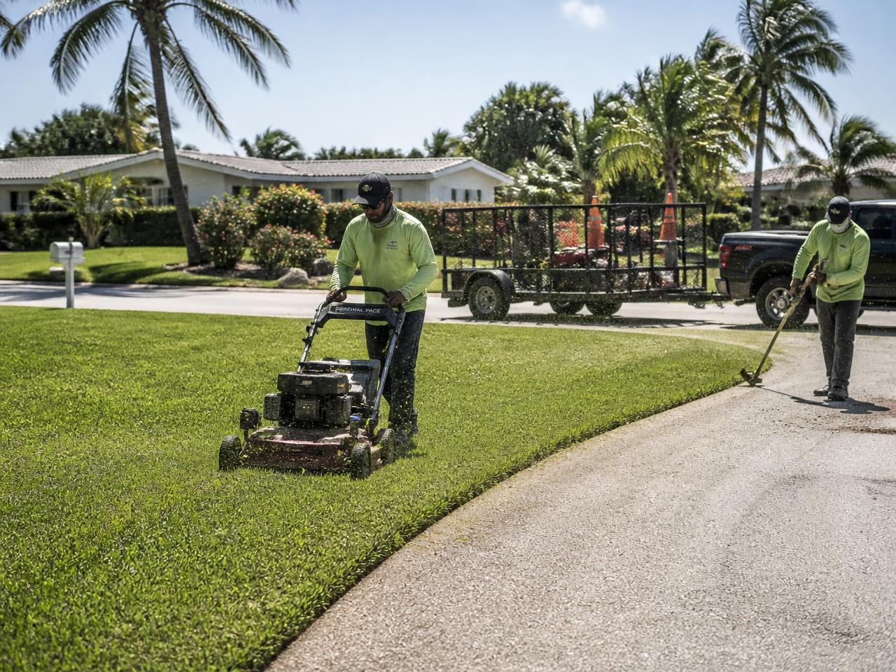 Landscaping / lawn care website design in St. Augustine, Florida