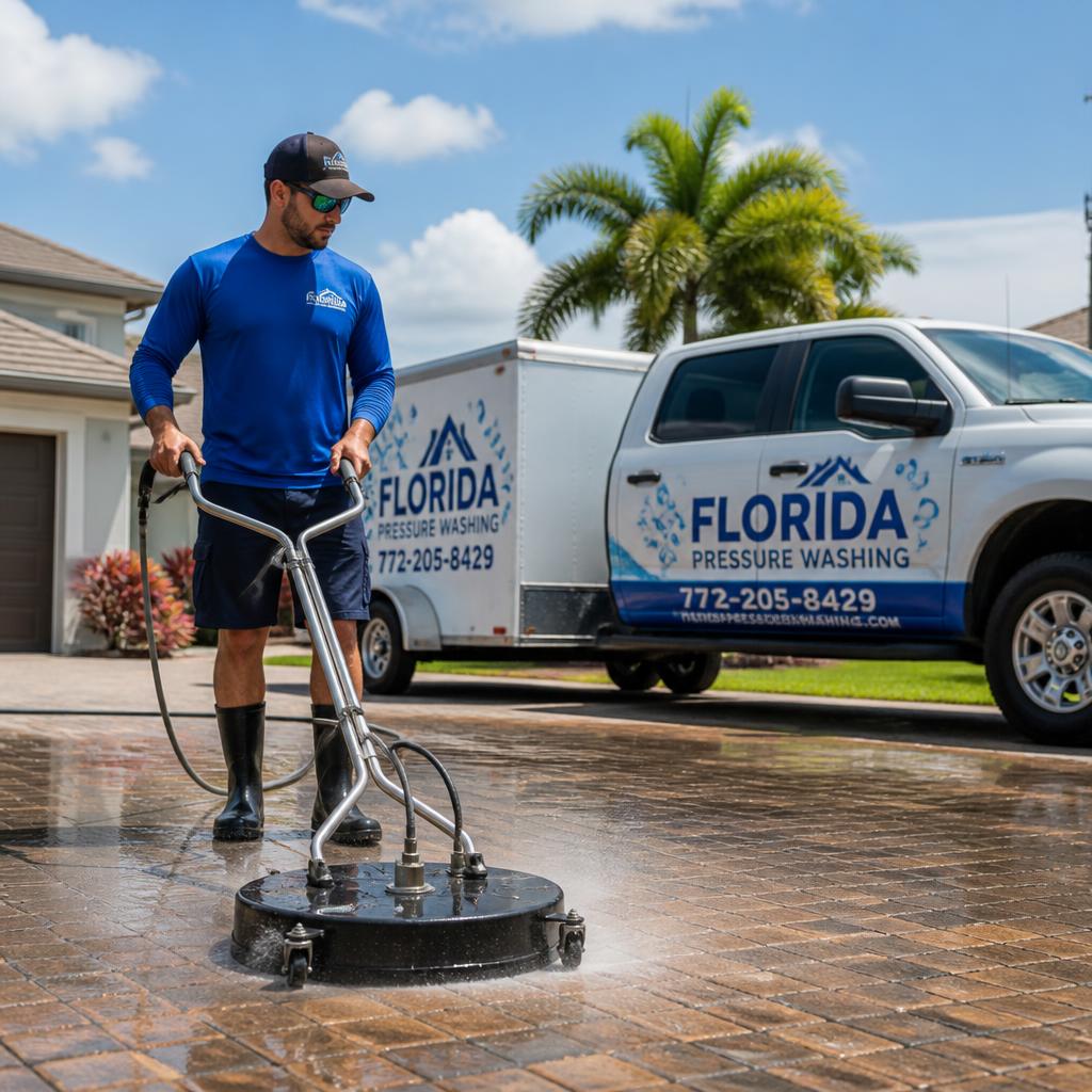 Pressure washing website design in St. Augustine, Florida